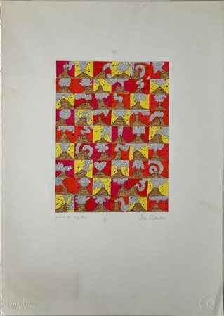 Pablo Echaurren "Molto positivo il risultato dell'elettroencefalogramma" 
litogr