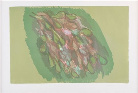 ENNIO MORLOTTI (Lecco 1910 - Milano 1992) "Senza titolo, dalla serie Fiori e...