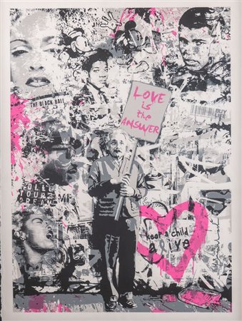MR. BRAINWASH (Garges-lès-Gonesse 1966) "Keep a child alive (Pink)", 2011....
