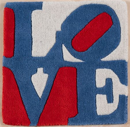 ROBERT INDIANA (New Castle 1928 - Vinalhaven 2018) "Czech Love", 2006. Arazzo...