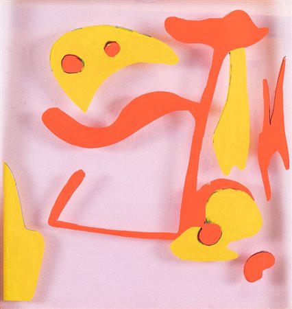 GIULIO TURCATO (Mantova 1912 - Roma 1995) "Senza titolo". Multiplo su...