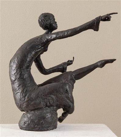 RAIMONDO PUCCINELLI (San Francisco 1904 - Firenze 1986) "Figura femminile"....