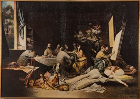 RICCARDO TOMMASI FERRONI (Pietrasanta 1934 - Camaiore 2000) "Senza titolo"....