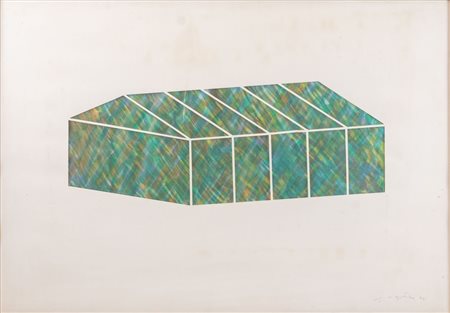 GIOVANNI D'AGOSTINO (Catania 1932 - Bologna 2000) "Senza titolo", 1971....