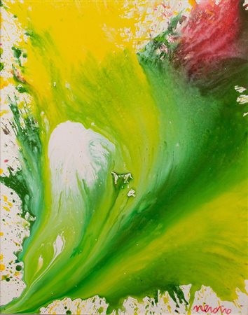 SERGIO TERZI NERONE (Reggio Emilia 1939 - 2021) "Senza titolo". Smalto su...