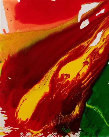 SERGIO TERZI NERONE (Reggio Emilia 1939 - 2021) "Senza titolo". Smalto su...