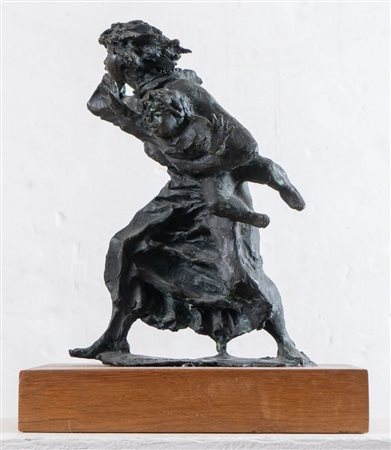 AUGUSTO MURER (Falcade 1922 - Padova 1985) "Senza titolo", 1982. Scultura in...