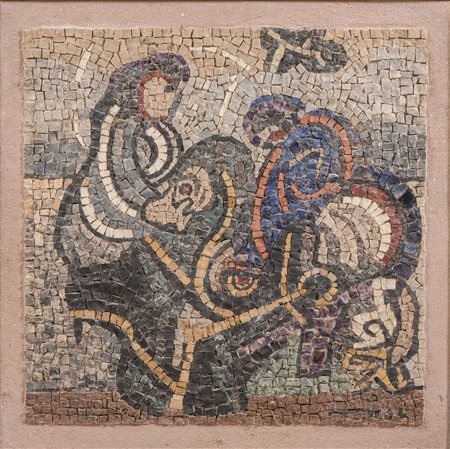 JOSE ORTEGA (Arroba de los Montes 1921 - Parigi 1990) "Recoleccion", 1978....