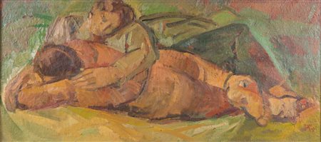 SEVERO POZZATI detto SEPO (Comacchio 1895 - Bologna 1983) "Senza titolo",...