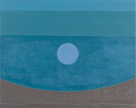 GIOVANNI KOROMPAY (Venezia 1904 - Rovereto 1988) "Senza titolo". Tecnica...