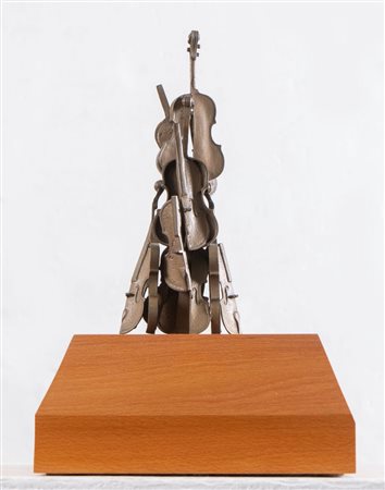 FERNANDEZ ARMAN (Nizza 1928 - New York 2005) "Accumulazione di violini"....
