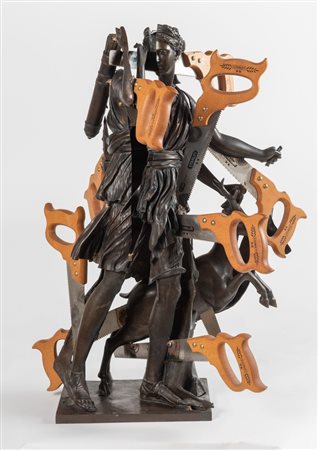 FERNANDEZ ARMAN (Nizza 1928 - New York 2005) "Senza titolo", 1996. Scultura...