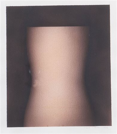 MARCO TIRELLI (Roma 1956) "Senza titolo", 1995. Tecnica mista su carta. Cm...