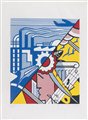 ROY LICHTENSTEIN (New York 1923 - 1997) "Industry and the Arts (II)", 1969....