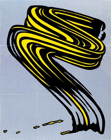 Roy Lichtenstein (New York 1923-1997)  - Brushstroke, 1965