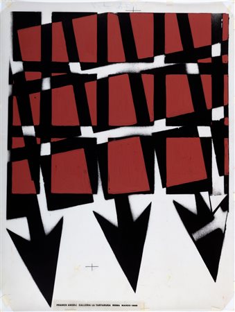 Franco Angeli (Roma 1935-1988)  - Galleria La Tartaruga, 1968