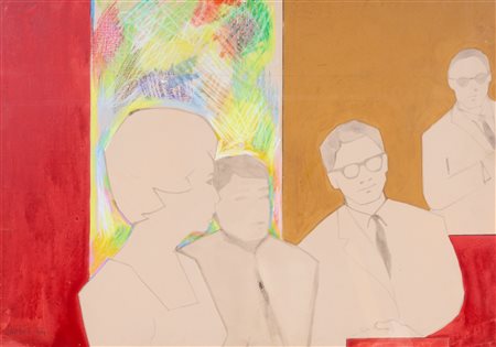 Renato Mambor (Roma 1936-2014)  - Figure, 1964