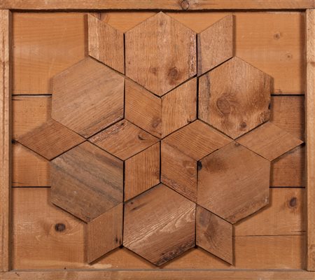 Mario Ceroli (Castel Frentano 1938)  - Senza titolo, 1966