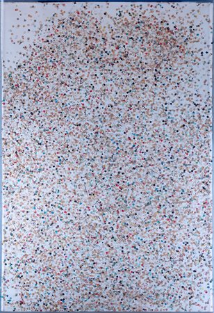 Tano Festa (Roma 1938-1988)  - Coriandoli - "Antonio" Olo, 1980