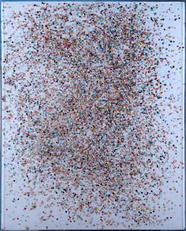 Tano Festa (Roma 1938-1988)  - Coriandoli - "Papi", Ricardo – Chingo, 1980