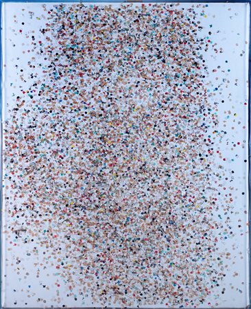 Tano Festa (Roma 1938-1988)  - Coriandoli - "Tirmaini" Tirma, 1980