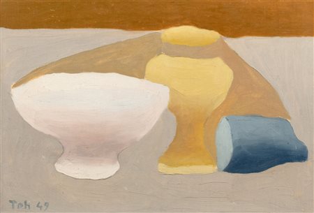 Toti Scialoja (Roma 1914-1998)  - Natura morta, 1949