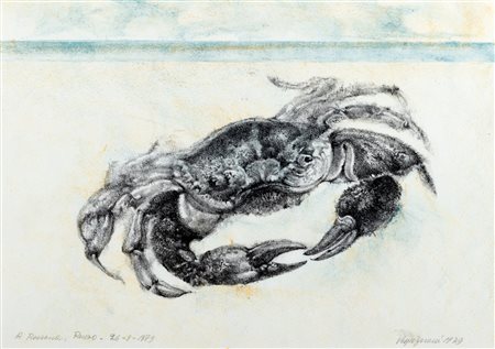 Renzo Vespignani (Roma  1924-2001)  - Granchietto, 1979