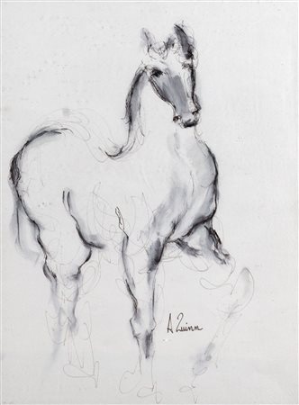 Anthony Quinn (Chihuahua 1915-Boston 2001)  - Cavallo