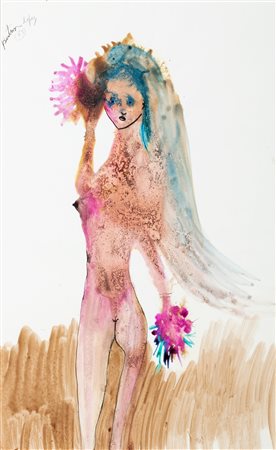 Bertina Lopes (Maputo 1924-Roma 2012)  - Sposa, 1969