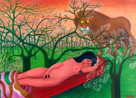 Eugenio Pieraccini (Viareggio 1922-Pietrasanta 1980)  - La preda