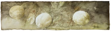 Pedro Cano (Blanca 1944)  - Natura morta (limoni), 2002