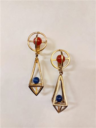 Piero Dorazio (Roma 1927-Perugia 2005)  - Orecchini Angela, 1991