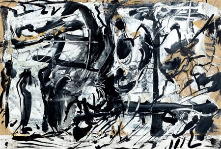 Emilio Vedova (Venezia 1919-2006)  - Senza titolo, 1985