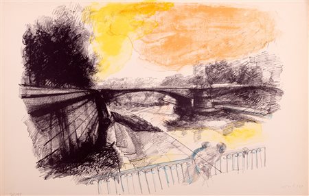 Ugo Attardi (Sori Di Genova  1923-Roma 2006)  - 2 fogli