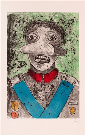 Enrico Baj (Milano 1924-Vergiate 2003)  - Generale