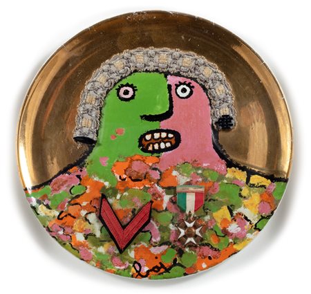 Enrico Baj (Milano 1924-Vergiate 2003)  - L'ultimo dei Generali