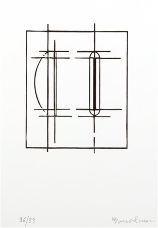 Agostino Bonalumi (Vimercate 1935-Desio 2013)  - Ritorno a sè