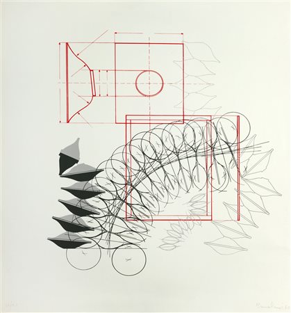 Agostino Bonalumi (Vimercate 1935-Desio 2013)  - Senza titolo, 1970