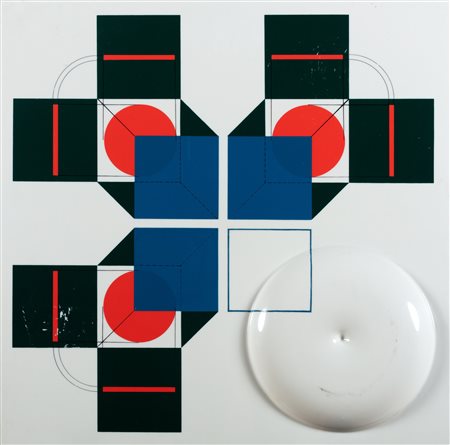 Agostino Bonalumi (Vimercate 1935-Desio 2013)  - Multiplo