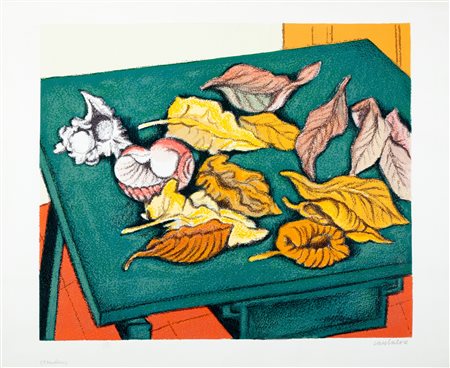 Domenico Cantatore (Ruvo di Puglia 1906-Parigi 1998)  - Autunno