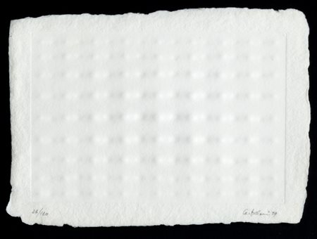 Enrico Castellani (Castelmassa 1930-Viterbo 2017)  - Senza titolo, 1979