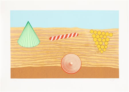 Lucio Del Pezzo (Napoli 1933-Milano 2020)  - Forme, 1990