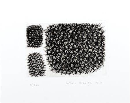 Piero Dorazio (Roma 1927-Perugia 2005)  - Rammendi, 1962