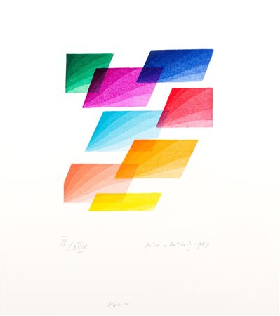 Piero Dorazio (Roma 1927-Perugia 2005)  - Agon, 1983