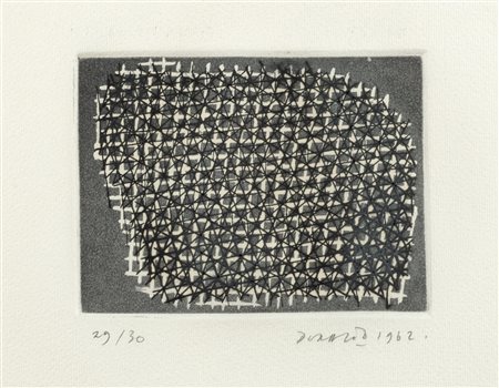 Piero Dorazio (Roma 1927-Perugia 2005)  - Double, 1962