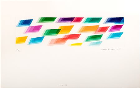 Piero Dorazio (Roma 1927-Perugia 2005)  - Tracks, 1981