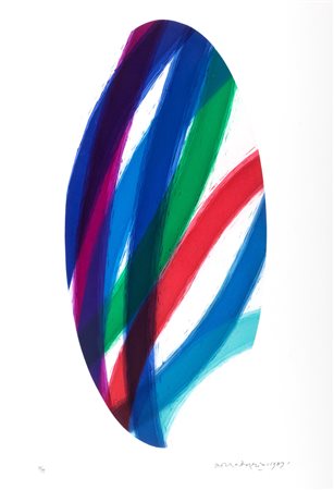 Piero Dorazio (Roma 1927-Perugia 2005)  - Senza titolo, 1989