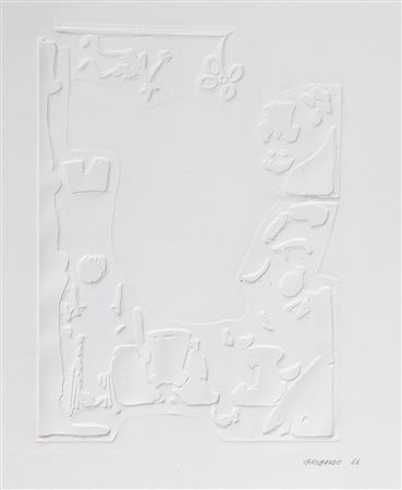 Ezio Gribaudo (Torino 1929)  - Logogrifo, 1966