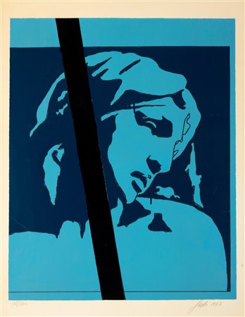 Tano Festa (Roma 1938-1988)  - Da Michelangelo, 1977