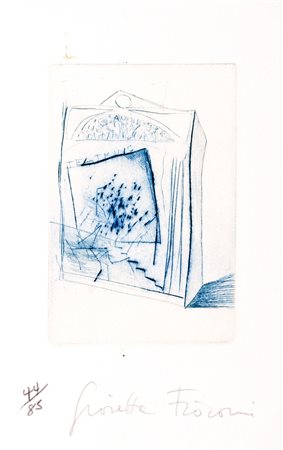 Giosetta Fioroni (Roma 1932)  - Due fogli